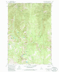 Download a high-resolution, GPS-compatible USGS topo map for Patrick Butte, ID (1985 edition)