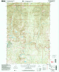 Download a high-resolution, GPS-compatible USGS topo map for Patrick Butte, ID (2007 edition)