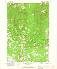 Download a high-resolution, GPS-compatible USGS topo map for Patrick Butte, ID (1965 edition)