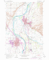 Download a high-resolution, GPS-compatible USGS topo map for Payette, ID (1977 edition)