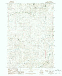 Download a high-resolution, GPS-compatible USGS topo map for Pearl, ID (1986 edition)