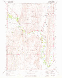 Download a high-resolution, GPS-compatible USGS topo map for Pegram, ID (1973 edition)