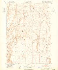 Download a high-resolution, GPS-compatible USGS topo map for Pence Butte, ID (1949 edition)