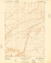 Download a high-resolution, GPS-compatible USGS topo map for Perjue Canyon, ID (1948 edition)