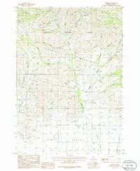 Download a high-resolution, GPS-compatible USGS topo map for Phillips, ID (1986 edition)