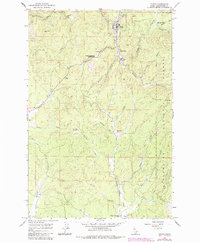 Download a high-resolution, GPS-compatible USGS topo map for Pierce, ID (1984 edition)