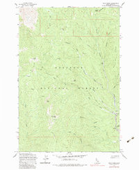 Download a high-resolution, GPS-compatible USGS topo map for Pilot Knob, ID (1983 edition)