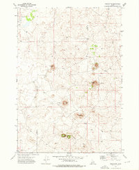 Download a high-resolution, GPS-compatible USGS topo map for Pine Butte, ID (1976 edition)