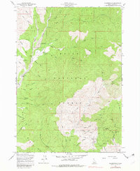 Download a high-resolution, GPS-compatible USGS topo map for Pioneerville, ID (1982 edition)