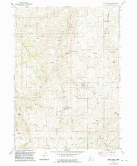 Download a high-resolution, GPS-compatible USGS topo map for Pixley Basin, ID (1992 edition)