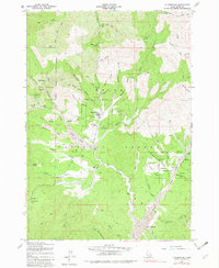 Download a high-resolution, GPS-compatible USGS topo map for Placerville, ID (1982 edition)