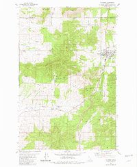 Download a high-resolution, GPS-compatible USGS topo map for Plummer, ID (1982 edition)