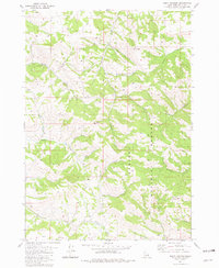 preview thumbnail of historical topo map of Bonneville County, ID in 1981