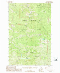 Download a high-resolution, GPS-compatible USGS topo map for Polaris Peak, ID (1988 edition)