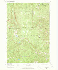 Download a high-resolution, GPS-compatible USGS topo map for Pony Meadows, ID (1971 edition)