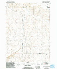 Download a high-resolution, GPS-compatible USGS topo map for Pot Hole Canyon, ID (1992 edition)