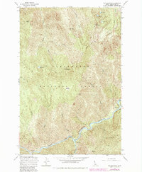 Download a high-resolution, GPS-compatible USGS topo map for Pot Mountain, ID (1984 edition)