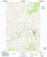 Download a high-resolution, GPS-compatible USGS topo map for Potlatch, ID (1997 edition)