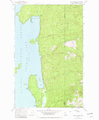 Download a high-resolution, GPS-compatible USGS topo map for Priest Lake SE, ID (1982 edition)