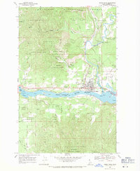 Download a high-resolution, GPS-compatible USGS topo map for Priest River, ID (1971 edition)
