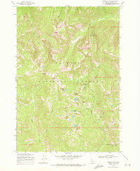 Download a high-resolution, GPS-compatible USGS topo map for Profile Gap, ID (1971 edition)