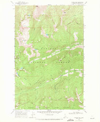 Download a high-resolution, GPS-compatible USGS topo map for Pyramid Peak, ID (1971 edition)