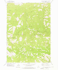 Download a high-resolution, GPS-compatible USGS topo map for Rabbit Creek Summit, ID (1976 edition)