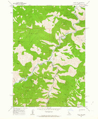 Download a high-resolution, GPS-compatible USGS topo map for Ramey Hill, ID (1964 edition)