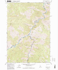 Download a high-resolution, GPS-compatible USGS topo map for Ramey Hill, ID (1983 edition)