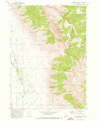 Download a high-resolution, GPS-compatible USGS topo map for Ramshorn Canyon, ID (1973 edition)