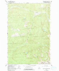 Download a high-resolution, GPS-compatible USGS topo map for Ranger Peak, ID (1992 edition)
