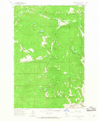 Download a high-resolution, GPS-compatible USGS topo map for Ranger Peak, ID (1968 edition)