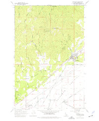 Download a high-resolution, GPS-compatible USGS topo map for Rathdrum, ID (1977 edition)
