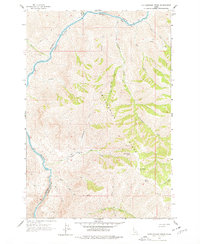Download a high-resolution, GPS-compatible USGS topo map for Rattlesnake Ridge, ID (1977 edition)