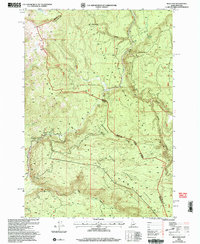 Download a high-resolution, GPS-compatible USGS topo map for Reas Pass, ID (2005 edition)