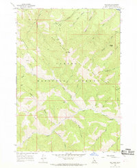 Download a high-resolution, GPS-compatible USGS topo map for Red Ridge, ID (1969 edition)