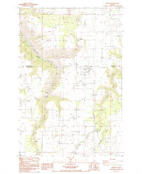Download a high-resolution, GPS-compatible USGS topo map for Reubens, ID (1984 edition)