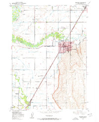 Download a high-resolution, GPS-compatible USGS topo map for Rexburg, ID (1949 edition)