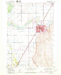 Download a high-resolution, GPS-compatible USGS topo map for Rexburg, ID (1979 edition)