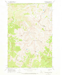 Download a high-resolution, GPS-compatible USGS topo map for Rhodes Peak, ID (1973 edition)