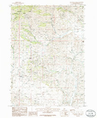 Download a high-resolution, GPS-compatible USGS topo map for Richardson Summit, ID (1986 edition)