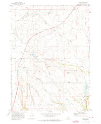 Download a high-resolution, GPS-compatible USGS topo map for Riddle, ID (1974 edition)
