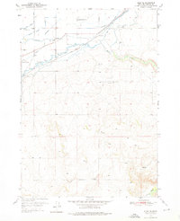 Download a high-resolution, GPS-compatible USGS topo map for Rigby SE, ID (1976 edition)
