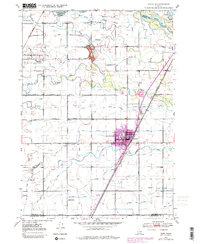 Download a high-resolution, GPS-compatible USGS topo map for Rigby, ID (1979 edition)