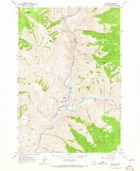 Download a high-resolution, GPS-compatible USGS topo map for Riggins, ID (1965 edition)