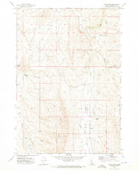 Download a high-resolution, GPS-compatible USGS topo map for Riley Butte, ID (1974 edition)