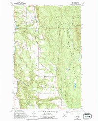 Download a high-resolution, GPS-compatible USGS topo map for Ritz, ID (1984 edition)