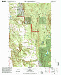 Download a high-resolution, GPS-compatible USGS topo map for Ritz, ID (1999 edition)