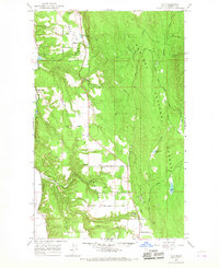 Download a high-resolution, GPS-compatible USGS topo map for Ritz, ID (1967 edition)