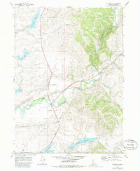 Download a high-resolution, GPS-compatible USGS topo map for Riverdale, ID (1986 edition)